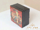 Chic Blossom Lacquered Wooden Jewelry Box