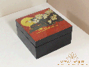 Twilight Lotus Lacquer Jewelry Box