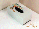 Bamboo Garden Lacquered Tissue Box 