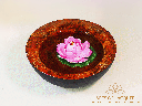 Eternal Spring Floating Flower Bowl - Versatile Lacquer Water Centerpiece