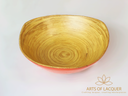 Golden Embrace Lacquer Bowl 