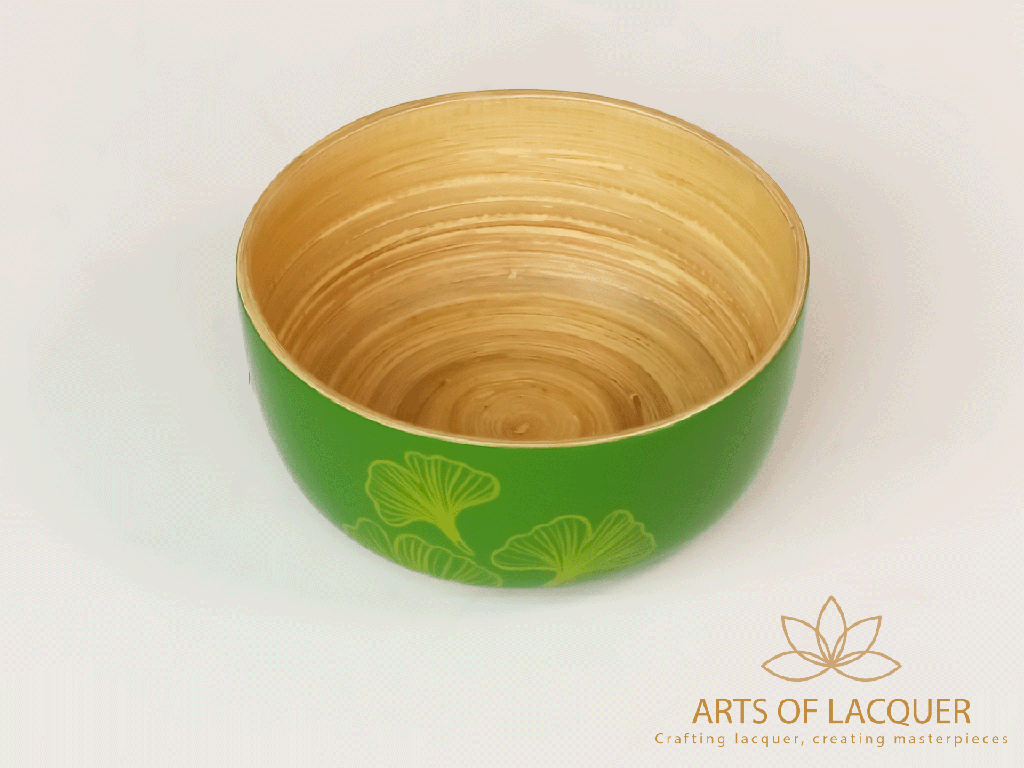 Multi-colour Ginkgo Leaf Bowls Set