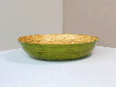 Green Eco-Chic Bamboo Lacquer Bowl Set