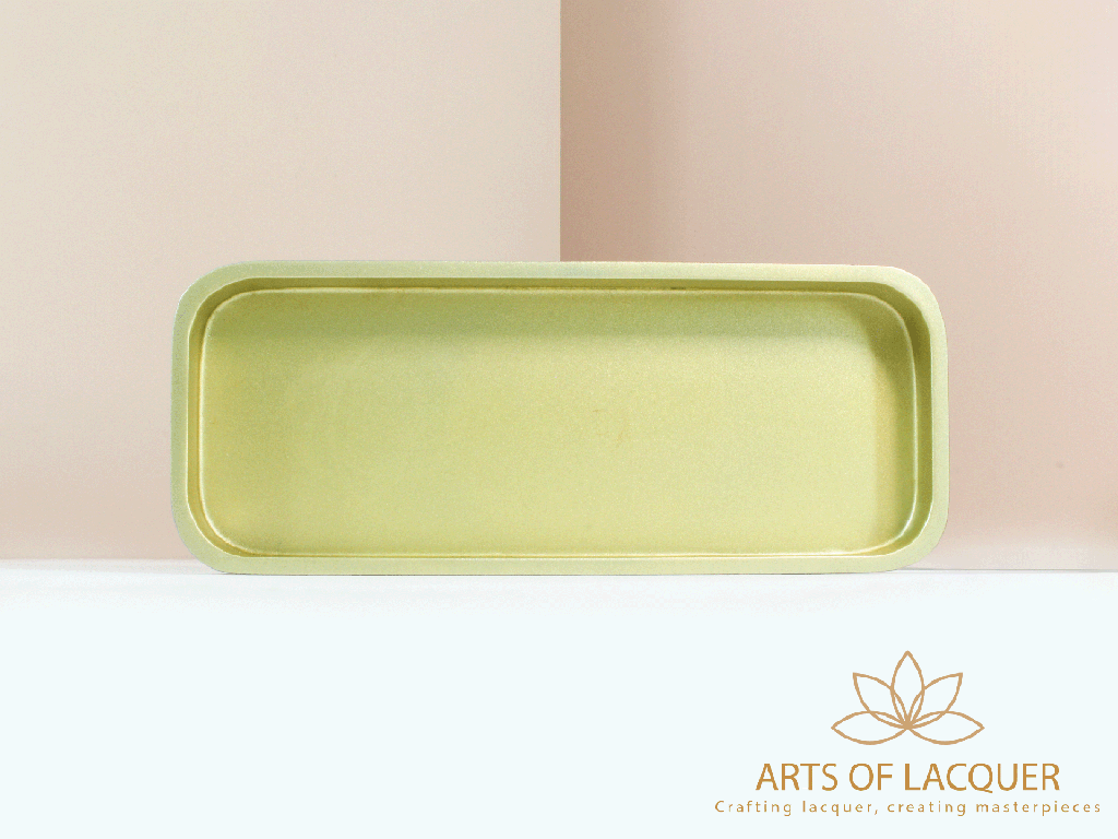 Modern Chic Golden Lacquer Tray