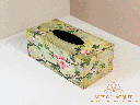 Cherry Blossom Lacquer Tissue Box