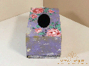 Purple Rose Lacquer Tissue Box