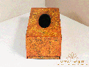 Textured Amber Tissue Box