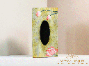 Lotus Flower Lacquer Tissue Box