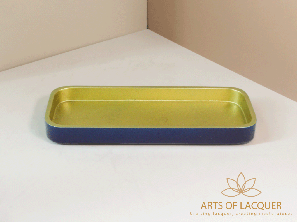 Modern Chic Golden Lacquer Tray